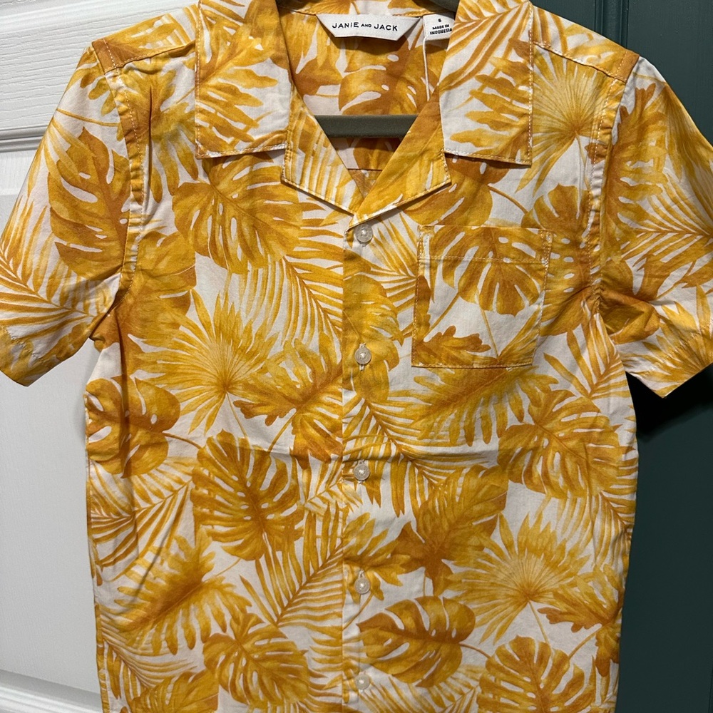 BNWT Janie and Jack Cabana Shirt